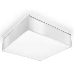   SOLLUX SL-0138 HORUS Négyzetes Mennyezeti Lámpa Fehér E27 IP20