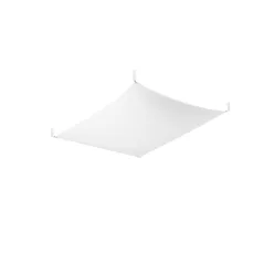   SOLLUX SL-0737 LUNA Négyzetes Mennyezeti Lámpa Fehér G13 IP20