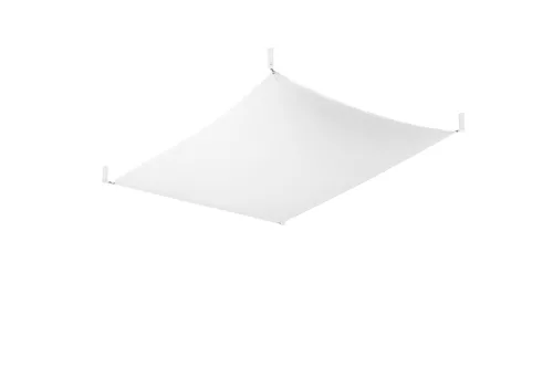 SOLLUX SL-0737 LUNA Négyzetes Mennyezeti Lámpa Fehér G13 IP20