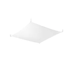   SOLLUX SL-0738 LUNA Négyzetes Mennyezeti Lámpa Fehér G13 IP20