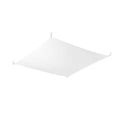  SOLLUX SL-0740 LUNA Négyzetes Mennyezeti Lámpa Fehér G13 IP20