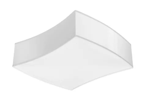 SOLLUX SL-1054 SQUARE Négyzetes Mennyezeti Lámpa Fehér E27 IP20