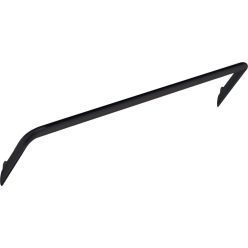 törölköző akasztó fekete vázzal és sárgaréz testtel fürdőszobai használatra deante-adi-n621 - moretti.hu