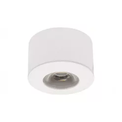 mennyezeti lámpa fehér színű vázzal és fém testtel beltéri használatra lampaker-ico-r1605-12w-w - moretti.hu