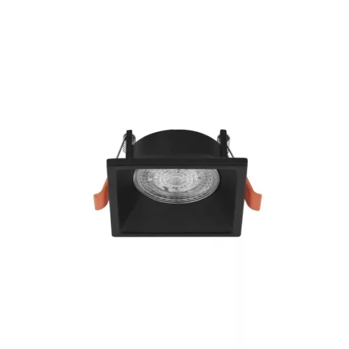 mennyezetbe építhető lámpa fekete színű vázzal és fém testtel beltéri használatra nova_luce_9012192 - moretti.hu