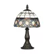 PREZENT TIFFANY 81 Bronz Színű Asztali Lámpa 1xE14 40W IP20