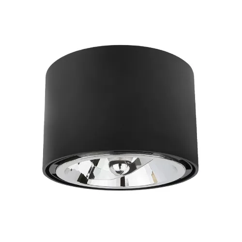 mennyezeti lámpa fekete színű vázzal és aluminium testtel beltéri használatra spectrumled-slip005011 - moretti.hu