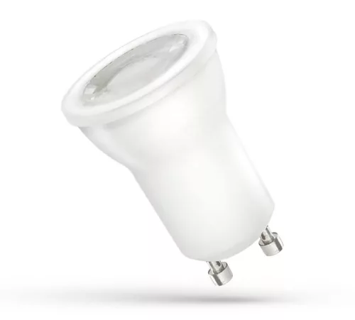 LED GU11/MR11 GU10 230V 4W SMD 55 DEGREES WW WITH LENS SPECTRUMLED-WOJ14666