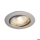 SLV PIKA 1000721 Beépíthető spotlámpa 1x50W/GU10 IP20