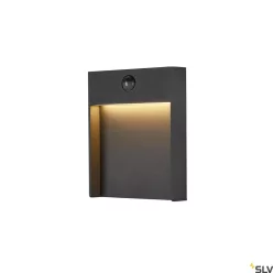   SLV FLATT 1002954 Fali lámpa 1x16W/LED 3000/4000K 600LM IP54