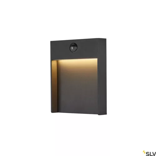 SLV FLATT 1002954 Fali lámpa 1x16W/LED 3000/4000K 600LM IP54