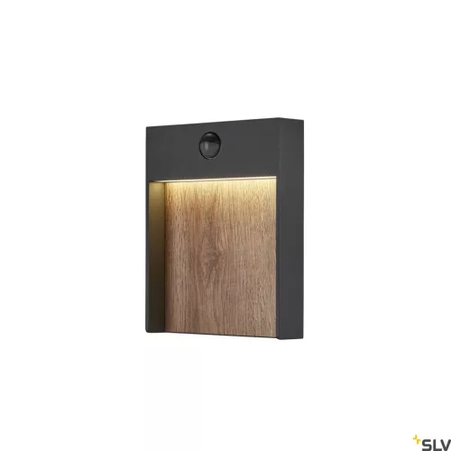 SLV FLATT 1002955 Fali lámpa 1x16W/LED 3000/4000K 600LM IP54