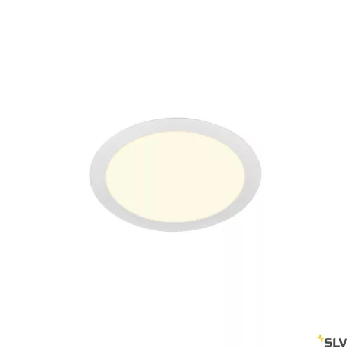 SLV SENSER 1003010 Beépíthető spotlámpa 1xLED 3000K 1200LM IP20