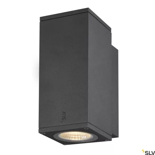 SLV ENOLA SQUARE 1003416 Fali lámpa 1x6W/LED 3000/4000K 500LM IP65