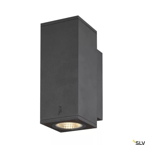 SLV ENOLA SQUARE 1003418 Fali lámpa 2x7.8W/LED 3000/4000K 620/700LM IP65