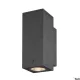 SLV ENOLA SQUARE 1003418 Fali lámpa 2x7.8W/LED 3000/4000K 620/700LM IP65