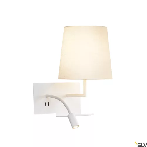 SLV SOMNILA 1003460 Fali lámpa 1x40W/LED 3000K 120LM