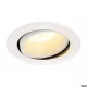 SLV NUMINOS® MOVE DL XL 1003734 Beépíthető spotlámpa 1x37.4W/LED 3000K 3550LM IP20