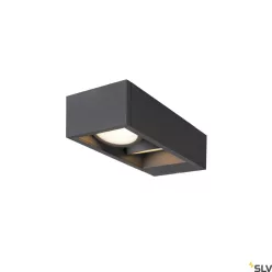   SLV ESKINA 1004748 Fali lámpa 2x27W/LED 3000/4000K 2200/2400LM IP65