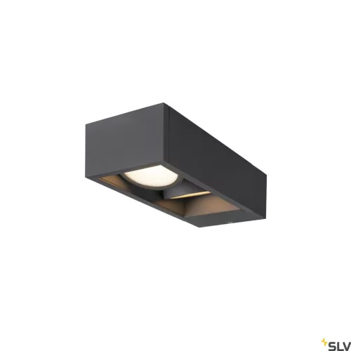 SLV ESKINA 1004748 Fali lámpa 2x27W/LED 3000/4000K 2200/2400LM IP65