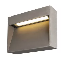 SLV CONCRETO 1006404 Fali lámpa 1x8.5W/LED 3000K 270lm IP65