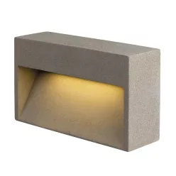 SLV CONCRETO 1006405 Fali lámpa 1x12W/LED 3000K 470lm IP65