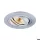 SLV NEW TRIA 1007403 Beépíthető spotlámpa 1x8.3W/LED 3000K 750lm IP20