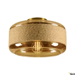   SLV PANTILO ROPE 1007591 Süllyesztett mennyezeti lámpa 1x15W/E27 IP20