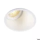 SLV HORN 113151 Beépíthető spotlámpa 1x50W/GU10 IP20/IP44