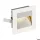 SLV FRAME CURVE 113292 Beépíthető lépcsőházi lámpa 1x1W/LED 3000K 60LM IP20