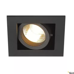 SLV KADUX 115510 Beépíthető spotlámpa 1x50W/GU10 IP20