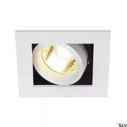 SLV KADUX 115511 Beépíthető spotlámpa 1x50W/GU10 IP20