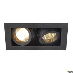 SLV KADUX 115520 Beépíthető spotlámpa 2x50W/GU10 IP20