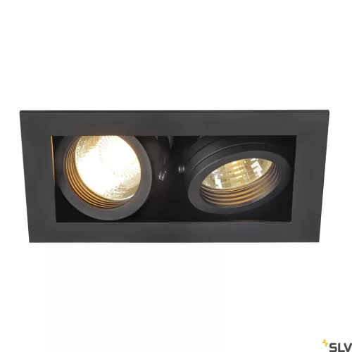 SLV KADUX 115520 Beépíthető spotlámpa 2x50W/GU10 IP20