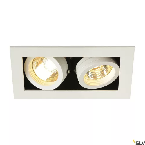 SLV KADUX 115521 Beépíthető spotlámpa 2x50W/GU10 IP20