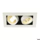 SLV KADUX 115521 Beépíthető spotlámpa 2x50W/GU10 IP20