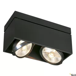   SLV KARDAMOD 117110 Felületi spotlámpa 2x75W/GU10/ES111 IP20