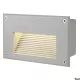 SLV BRICK 229702 Beépíthető lépcsőházi lámpa 1x1.4W/LED 3000K 30LM IP54