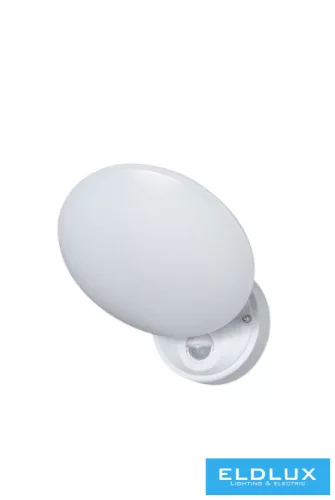 UNIVERSO Kültéri fali lámpa mozgásérzékelővel 10w 1100lm CCT KAPCS. IP54 fehér 180x177x172mm 3 év