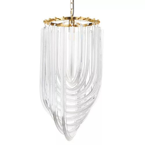 függesztett lámpa arany színű vázzal és fém testtel beltéri használatra stepintodesign-dp0339-600-gold - moretti.hu