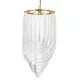 függesztett lámpa arany színű vázzal és fém testtel beltéri használatra stepintodesign-dp0339-600-gold - moretti.hu