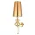 fali lámpa arany színű vázzal és fém testtel beltéri használatra stepintodesign-mb-8046-25-gold - moretti.hu