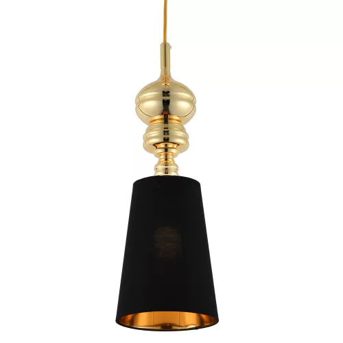 függesztett lámpa arany színű vázzal és fém testtel beltéri használatra stepintodesign-mp-8846-18-black - moretti.hu