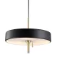 függesztett lámpa arany színű vázzal és fém testtel beltéri használatra stepintodesign-mp8872-black - moretti.hu