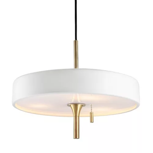 függesztett lámpa arany színű vázzal és fém testtel beltéri használatra stepintodesign-mp8872-white - moretti.hu
