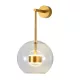 fali lámpa arany színű vázzal és fém testtel beltéri használatra stepintodesign-st-0801wl-gold - moretti.hu