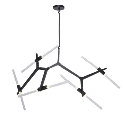 függesztett lámpa fekete színű vázzal és fém testtel beltéri használatra stepintodesign-st-1001-10-black - moretti.hu