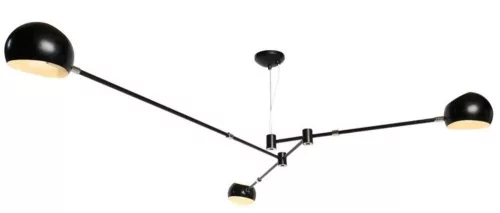 függesztett lámpa fekete színű vázzal és fém testtel beltéri használatra stepintodesign-st-5335b-3-black - moretti.hu