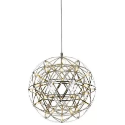 függesztett lámpa króm színű vázzal és fém testtel beltéri használatra stepintodesign-st-5340a-45-chrome - moretti.hu