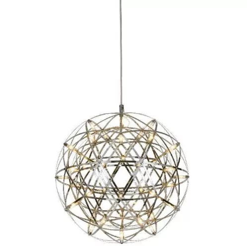 függesztett lámpa króm színű vázzal és fém testtel beltéri használatra stepintodesign-st-5340a-45-chrome - moretti.hu